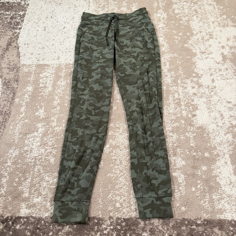 Lululemon Jogger Women's 4 Ready To Rulu Pants Camo Gym Yoga Stretch